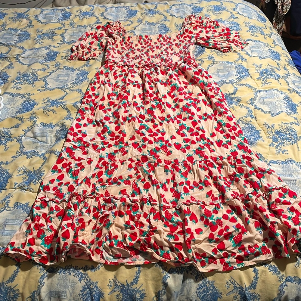 Betsey Johnson Strawberry Dress